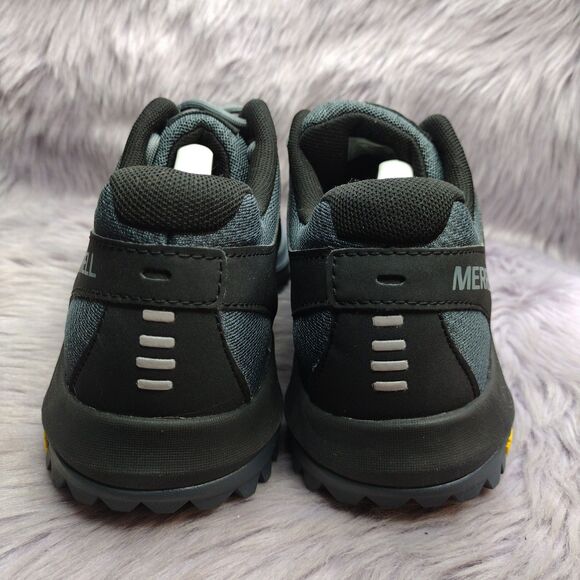 Merrell Nova Black Gray J48831 Trail Running Hiking Shoes Mens Sz 9 Vibram Sole - Picture 5 of 8